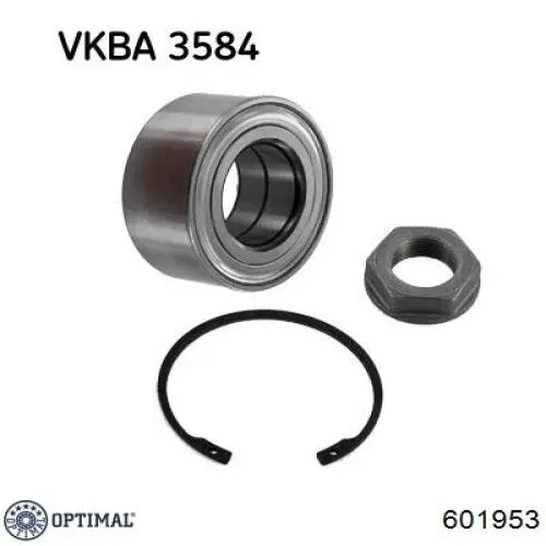 Ступичный подшипник передний Optimal 601953