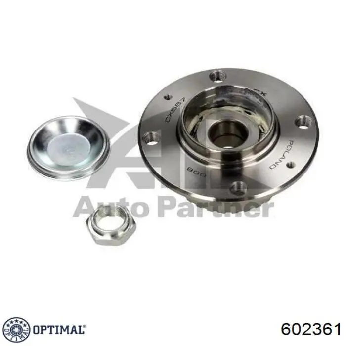 Ступицы задних колес Optimal 602361 цена, от 55.61 USD