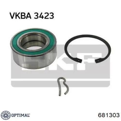 Купить 681303 Optimal Подшипник передней ступицы