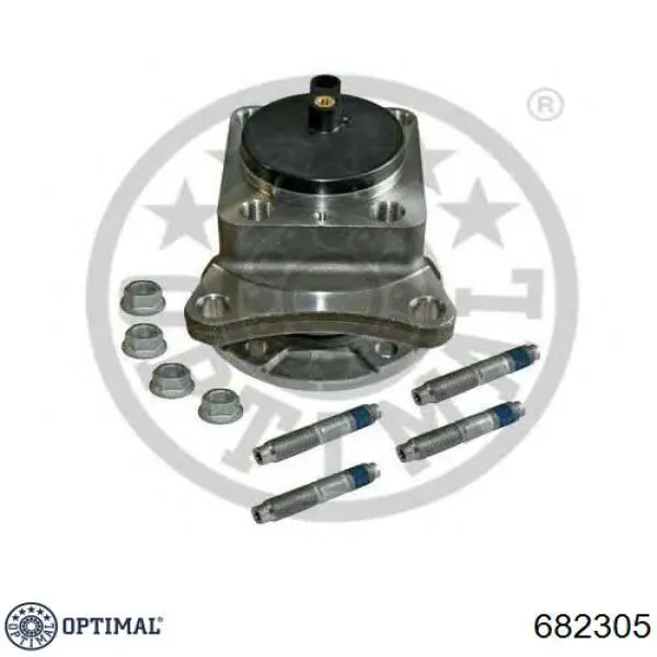Задняя ступица 682305 Optimal