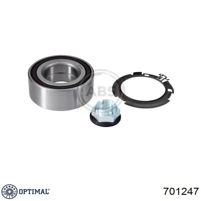 Ступичный подшипник передний Optimal 701247