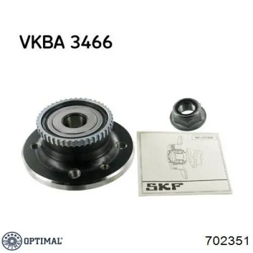 Задняя ступица 702351 Optimal