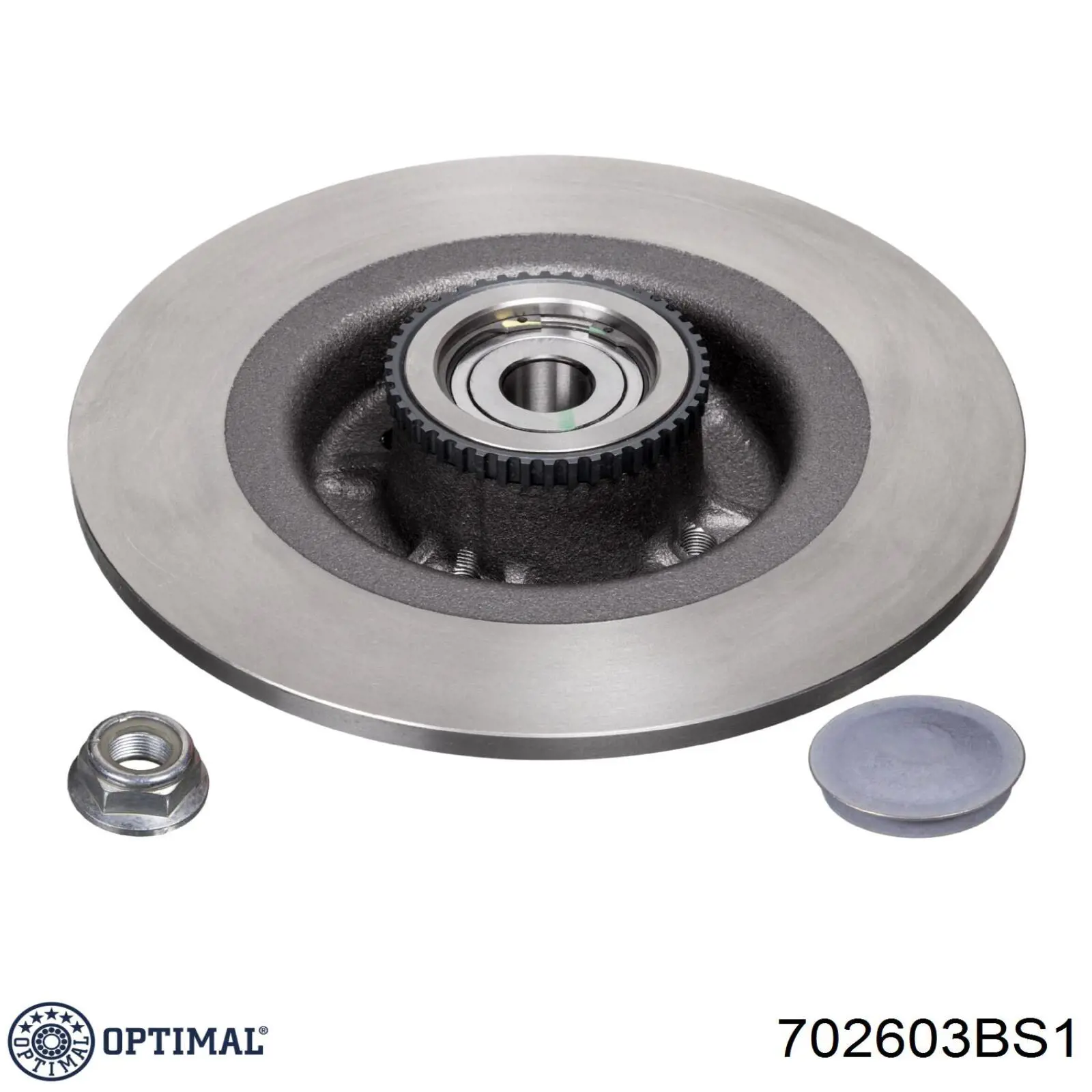 Купить 702603BS1 Optimal Диск тормозной задний
