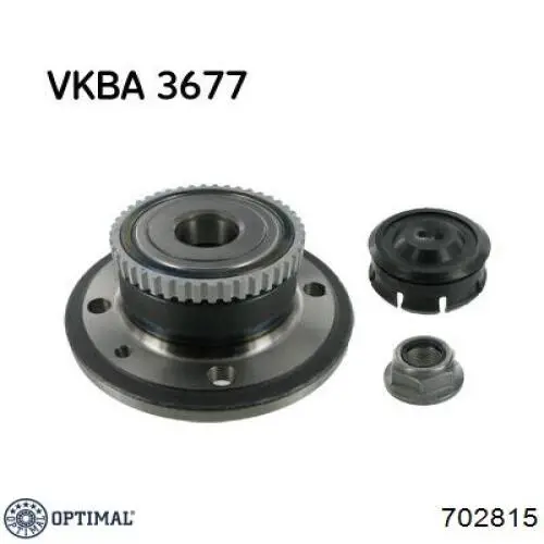 Задняя ступица 702815 Optimal
