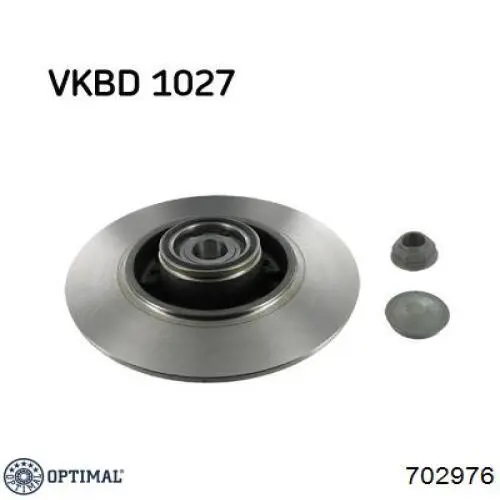 Купить 702976 Optimal Диск тормозной задний