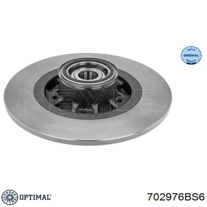 Купить 702976BS6 Optimal Диск тормозной задний