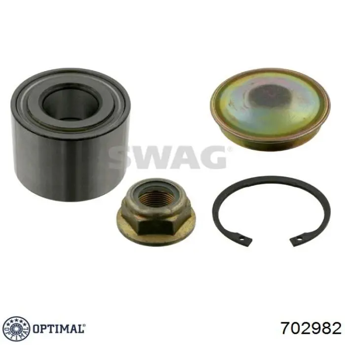 Подшипники задней ступицы Optimal 702982 цена, от 23.46 USD