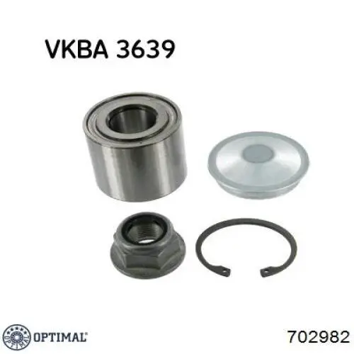 Купить 702982 Optimal Подшипник задней ступицы