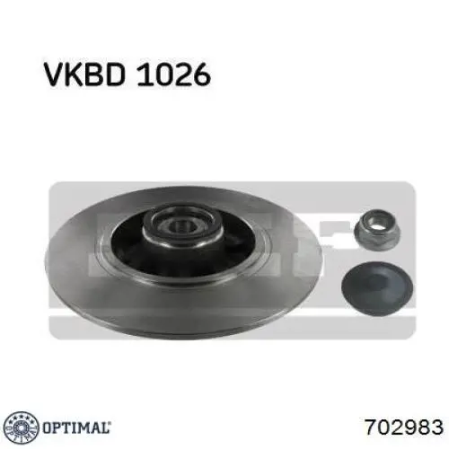 Подшипник задней ступицы 702983 Optimal