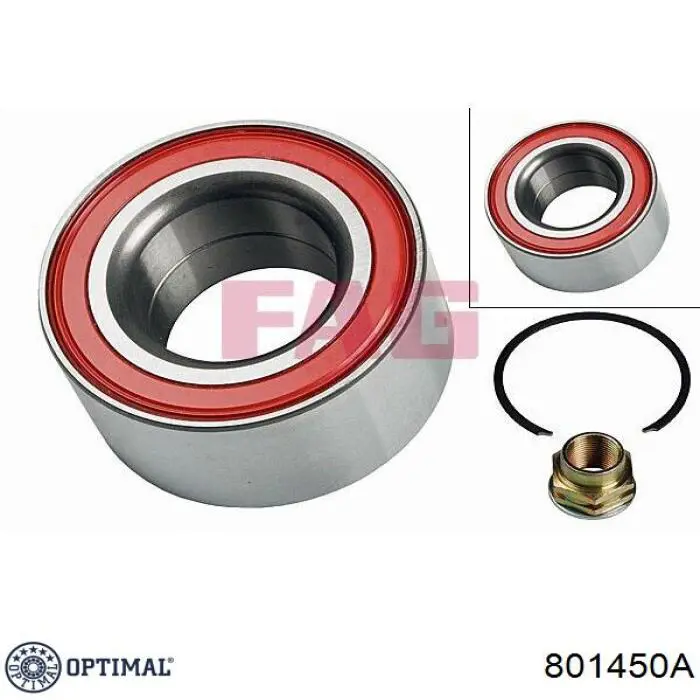 Купить 801450A Optimal Подшипник передней ступицы