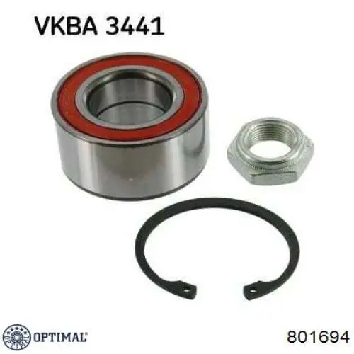 Комплект подшипника ступицы колеса Optimal 801694 цена, от 11.24 USD