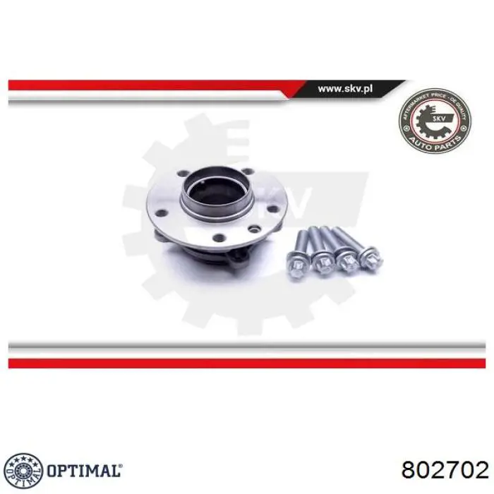 Ступицы задних колес Optimal 802702 цена, от 47.83 USD