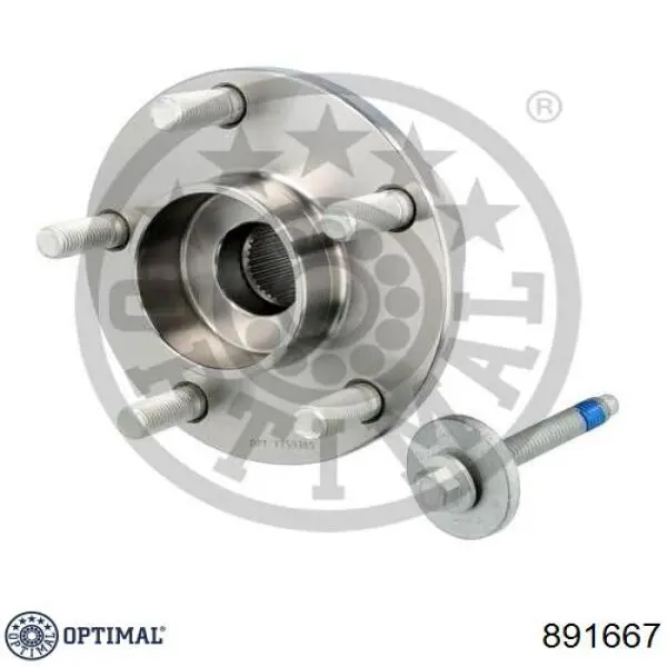 Ступицы передних колес Optimal 891667 цена, от 73.44 USD