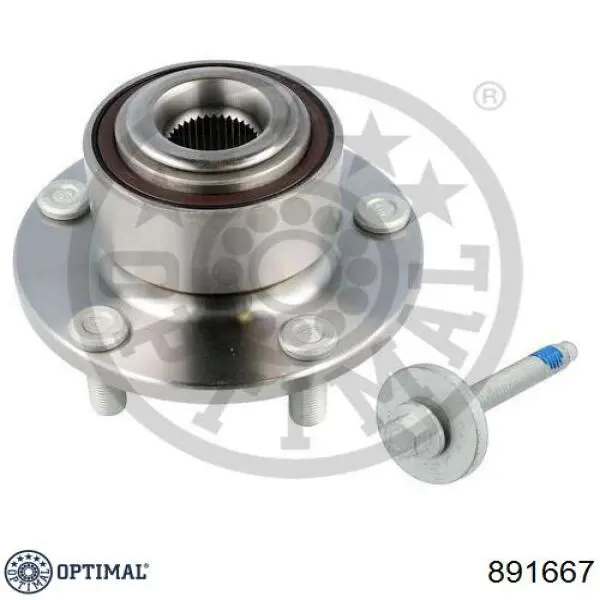 891667 Optimal Ступица колеса передняя