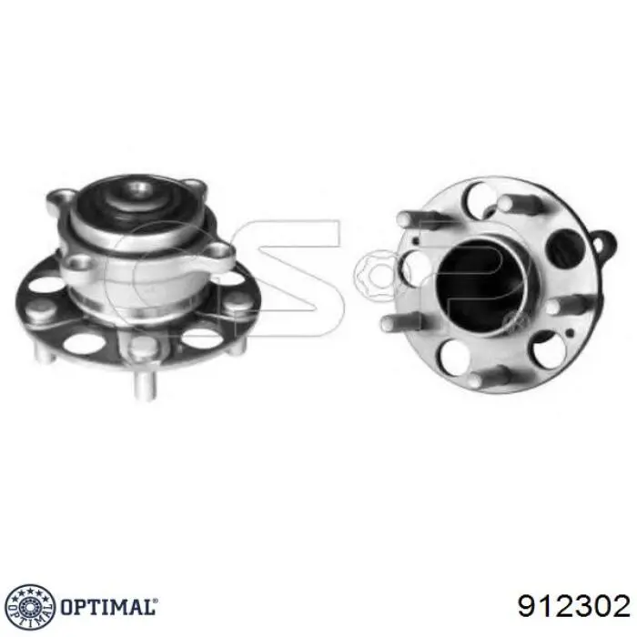 Ступицы задних колес Optimal 912302 цена, от 71.04 USD