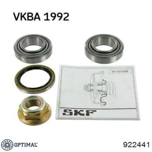 Подшипники задней ступицы Optimal 922441 цена, от 15.74 USD