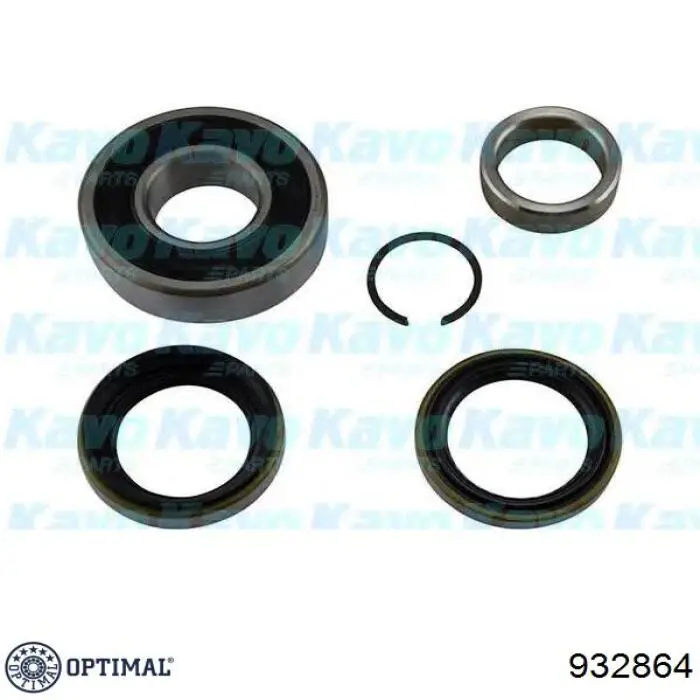 Подшипники задней ступицы Optimal 932864 цена, от 80.66 USD