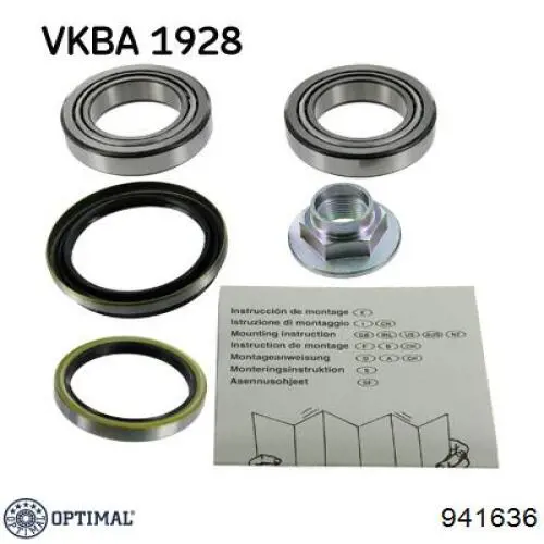 Купить 941636 Optimal Подшипник передней ступицы