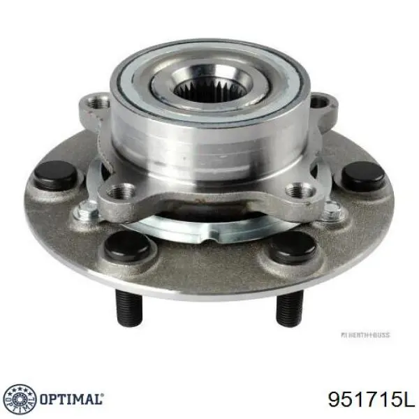 Купить 951715L Optimal Ступица переднего колеса