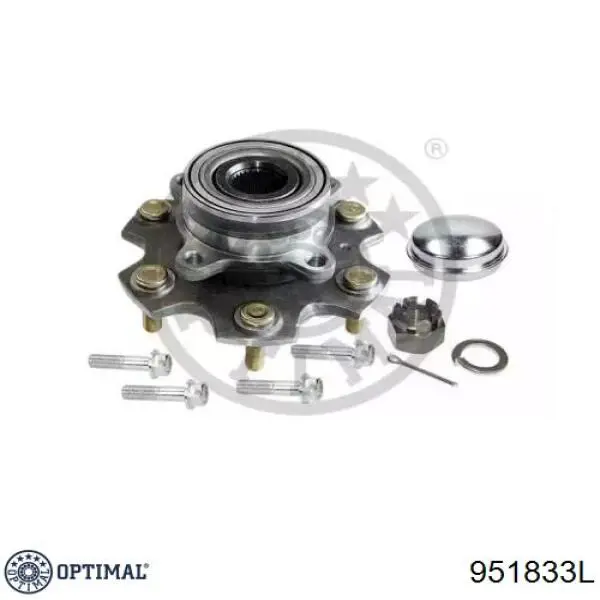 Ступицы передних колес Optimal 951833L цена, от 73.30 USD