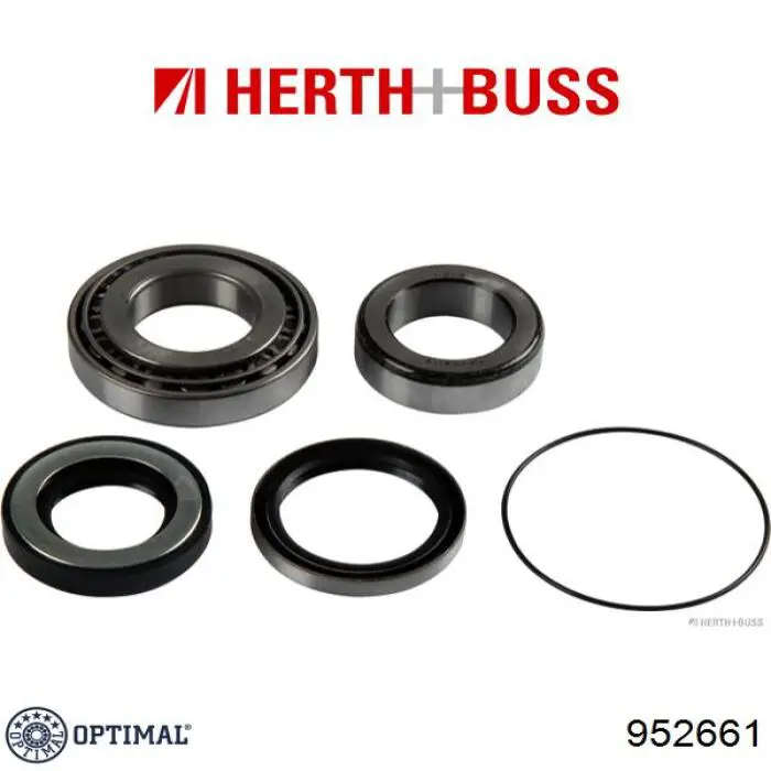 Подшипники задней ступицы Optimal 952661 цена, от 11.84 USD