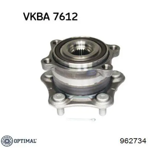 Задняя ступица 962734 Optimal