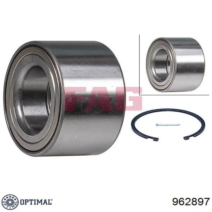 Купить 962897 Optimal Подшипник задней ступицы