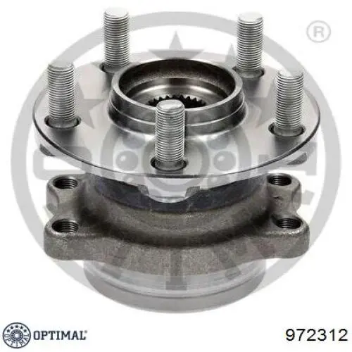 Ступица заднего колеса Optimal 972312
