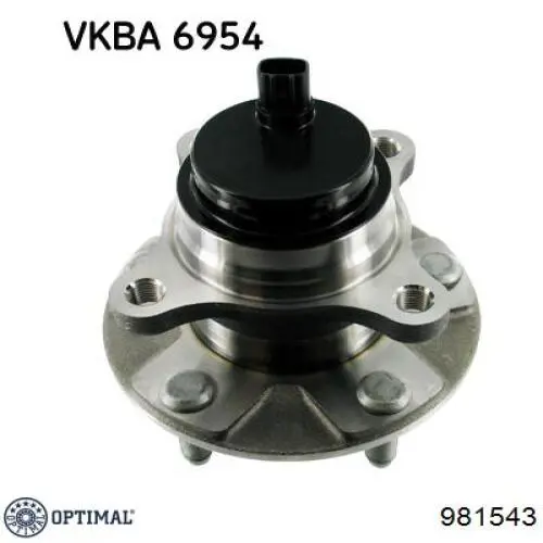 Ступица (передняя) Optimal 981543