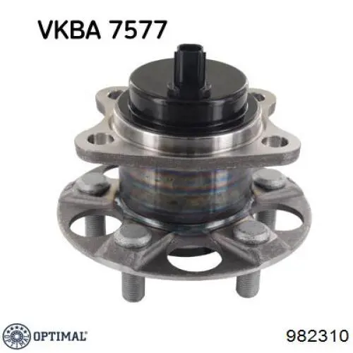Ступица заднего колеса Optimal 982310