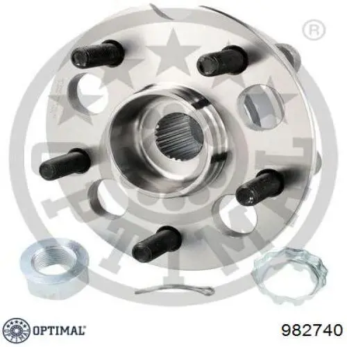 Ступицы задних колес Optimal 982740 цена, от 80.51 USD