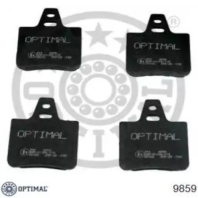 Задние тормозные колодки 9859 Optimal