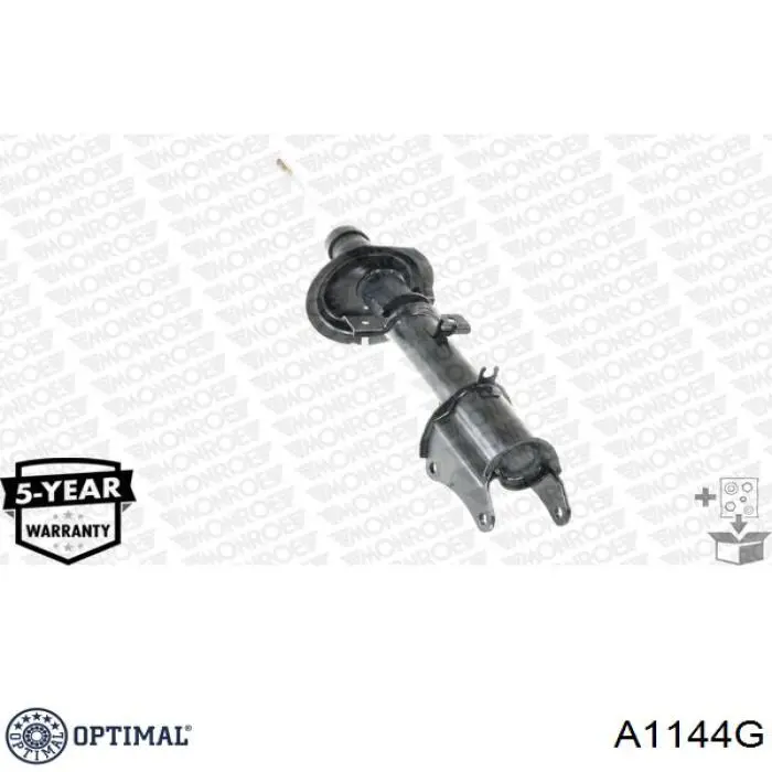 Амортизаторы передние Optimal A1144G
