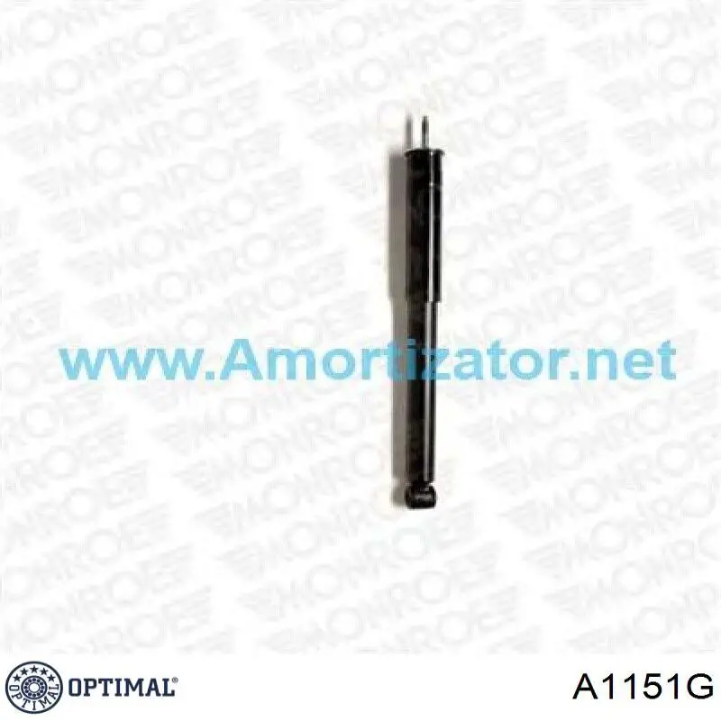 Амортизаторы передние Optimal A1151G