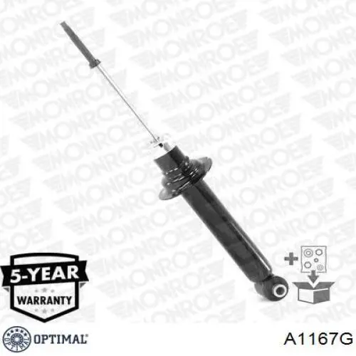 Купить A1167G Optimal Амортизатор задней подвески
