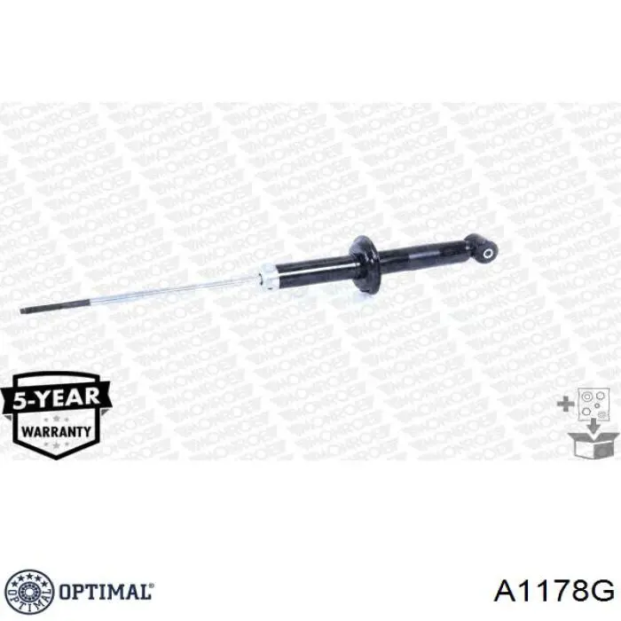 Стойка амортизатора задняя Optimal A1178G цена, от 32.70 USD