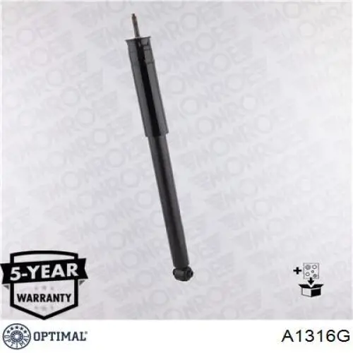 Стойка амортизатора задняя Optimal A1316G цена, от 42.37 USD