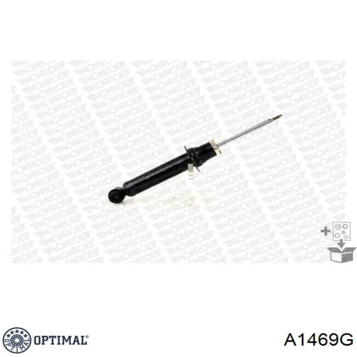 Амортизаторы передние Optimal A1469G
