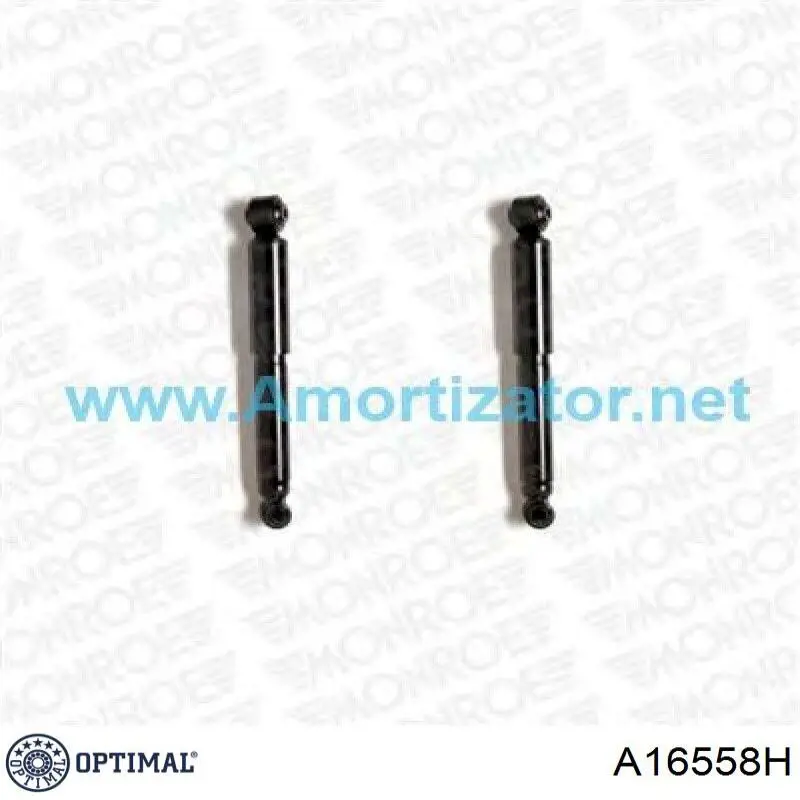 A16558H Optimal Амортизаторы задние