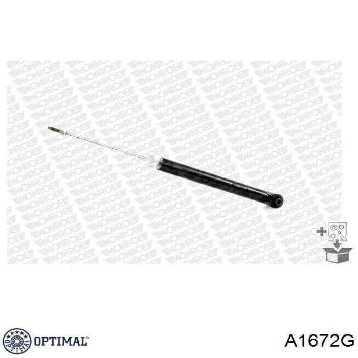 A1672G Optimal Амортизаторы задние