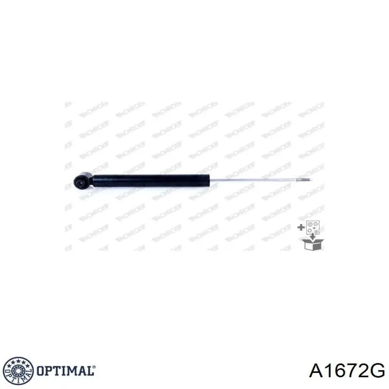 Стойка амортизатора задняя Optimal A1672G цена, от 26.50 USD