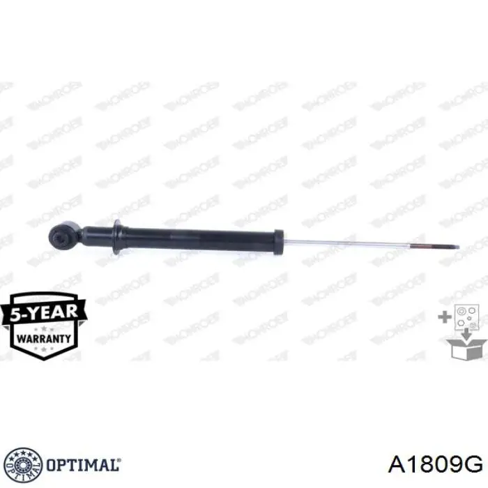 Задний амортизатор Optimal A1809G