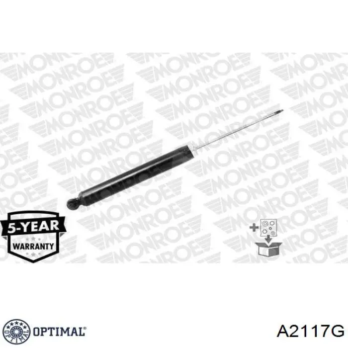 Амортизатор задний A2117G Optimal