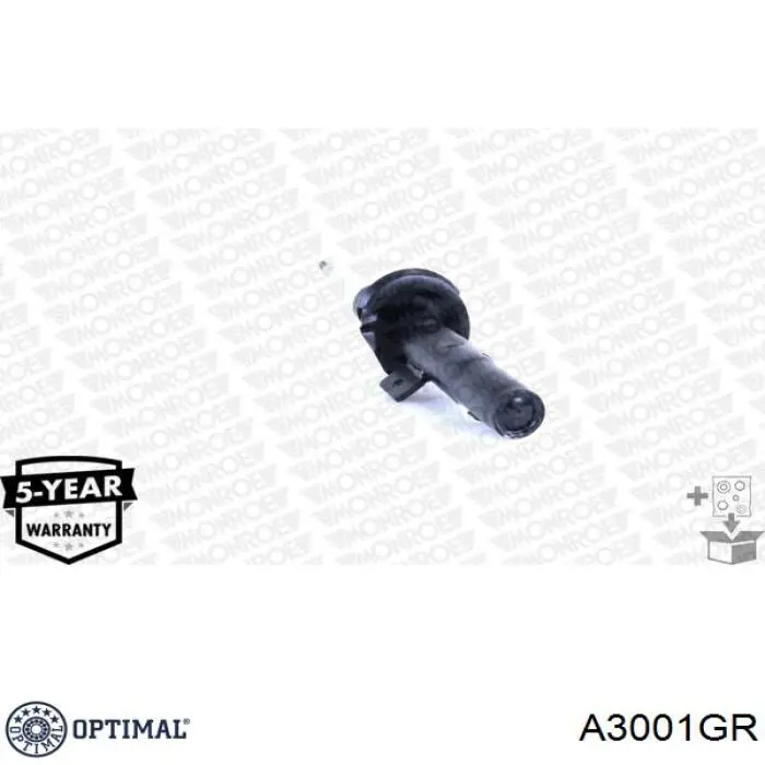Амортизатор передний правый A3001GR Optimal