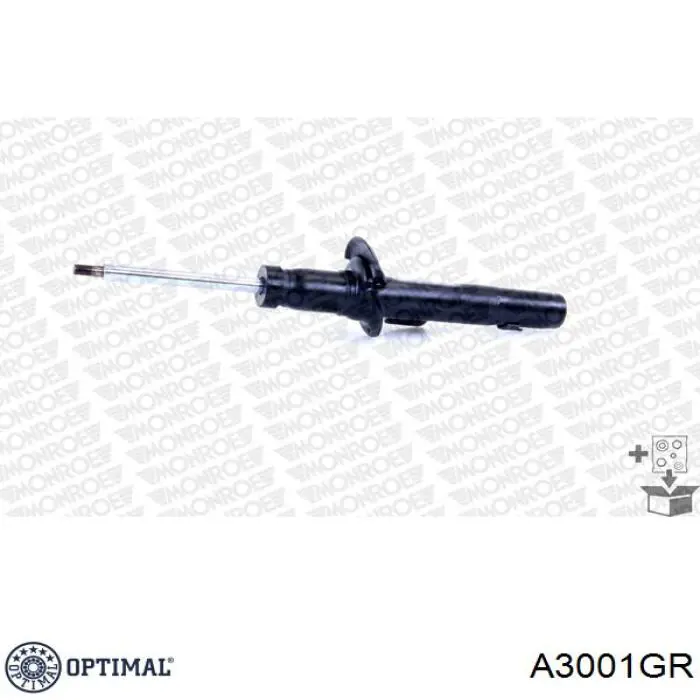 Купить A3001GR Optimal Амортизатор подвески передний правый