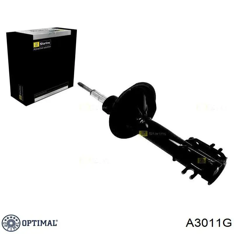 Амортизаторы передние Optimal A3011G