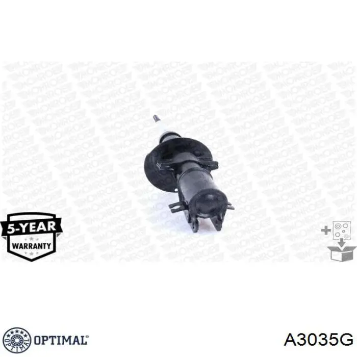 Стойка амортизатора передняя Optimal A3035G цена, от 63.75 USD