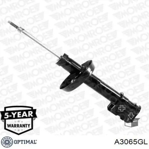 Амортизатор передней подвески левой Optimal A3065GL цена, от 50.02 USD
