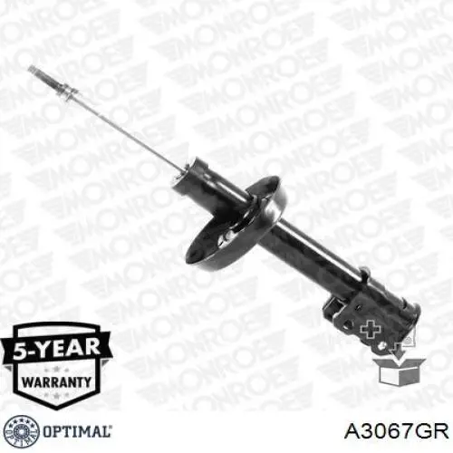 Амортизатор передний правый A3067GR Optimal