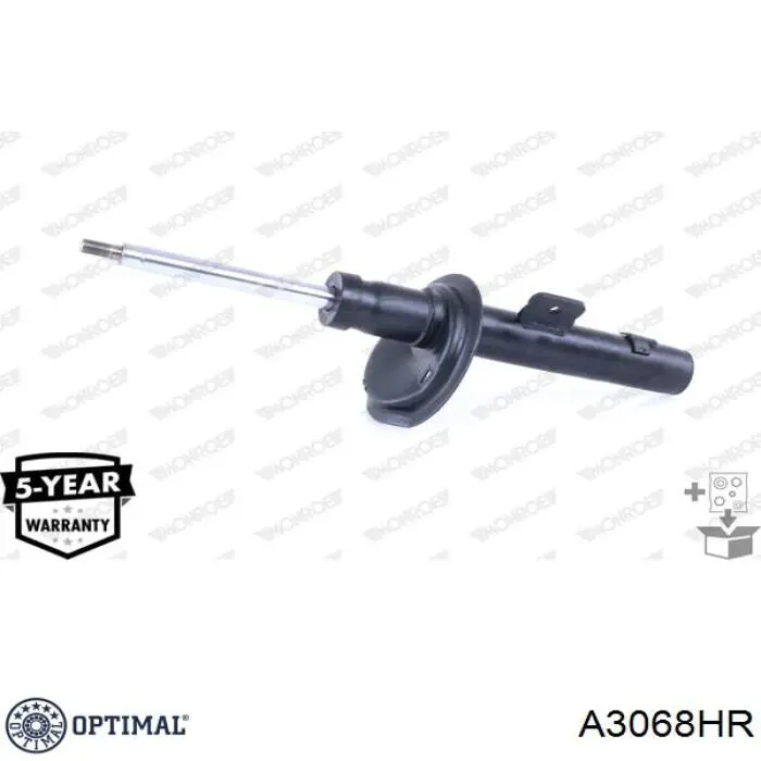 Амортизатор передний правый A3068HR Optimal